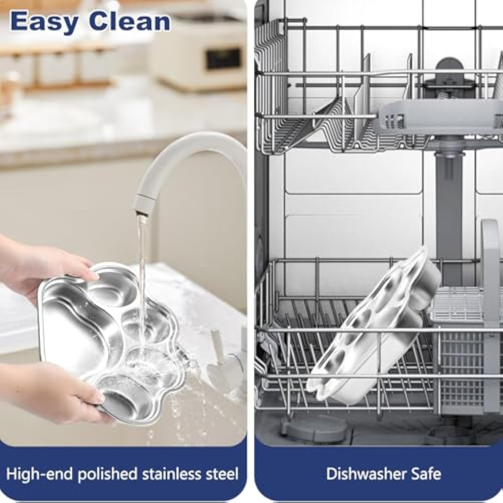 Stainless Steel Slow Feeder for Small Medium Breed