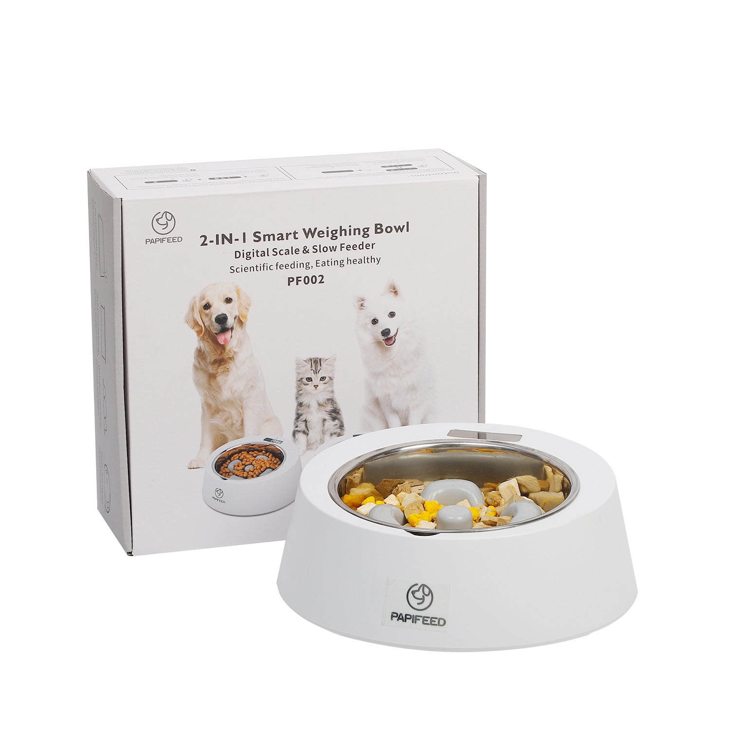 Smart Weighing Pet Slow Feeder